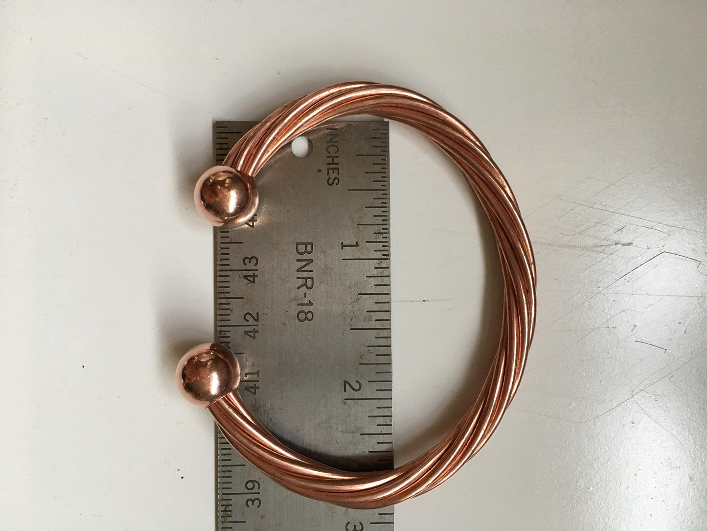 KiskatomCat Pure Copper Magnetic Bracelet for Men or Women, Made in USA