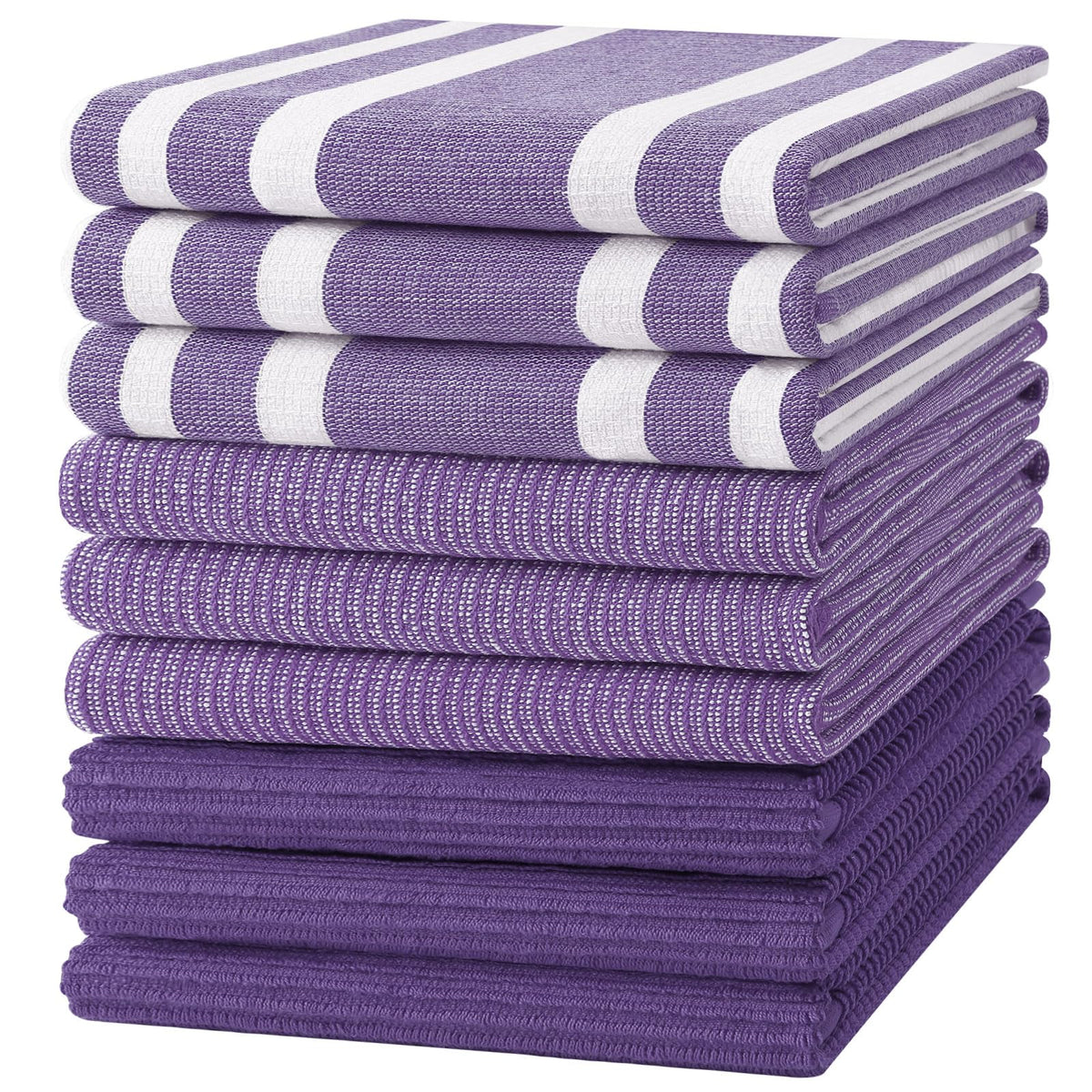 Cotton 380 GSM Premium Kitchen Towels (9 Count)