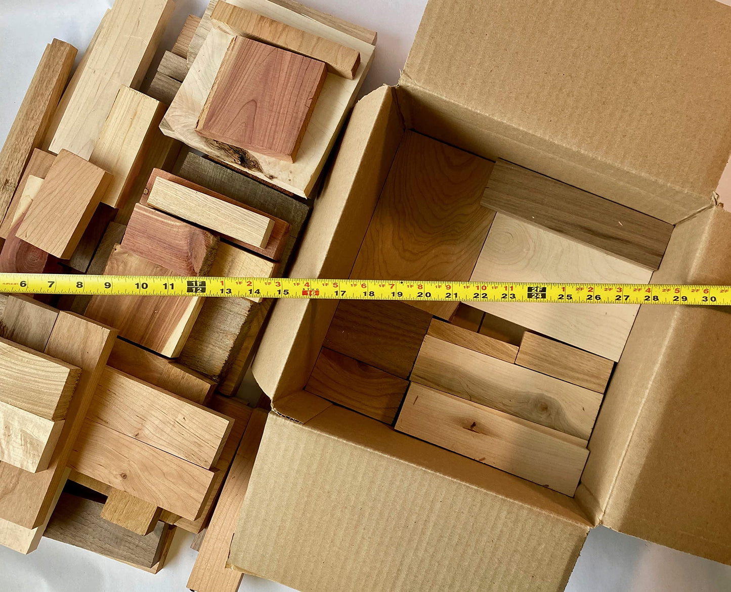 Scrap Box of Mostly Small Pieces