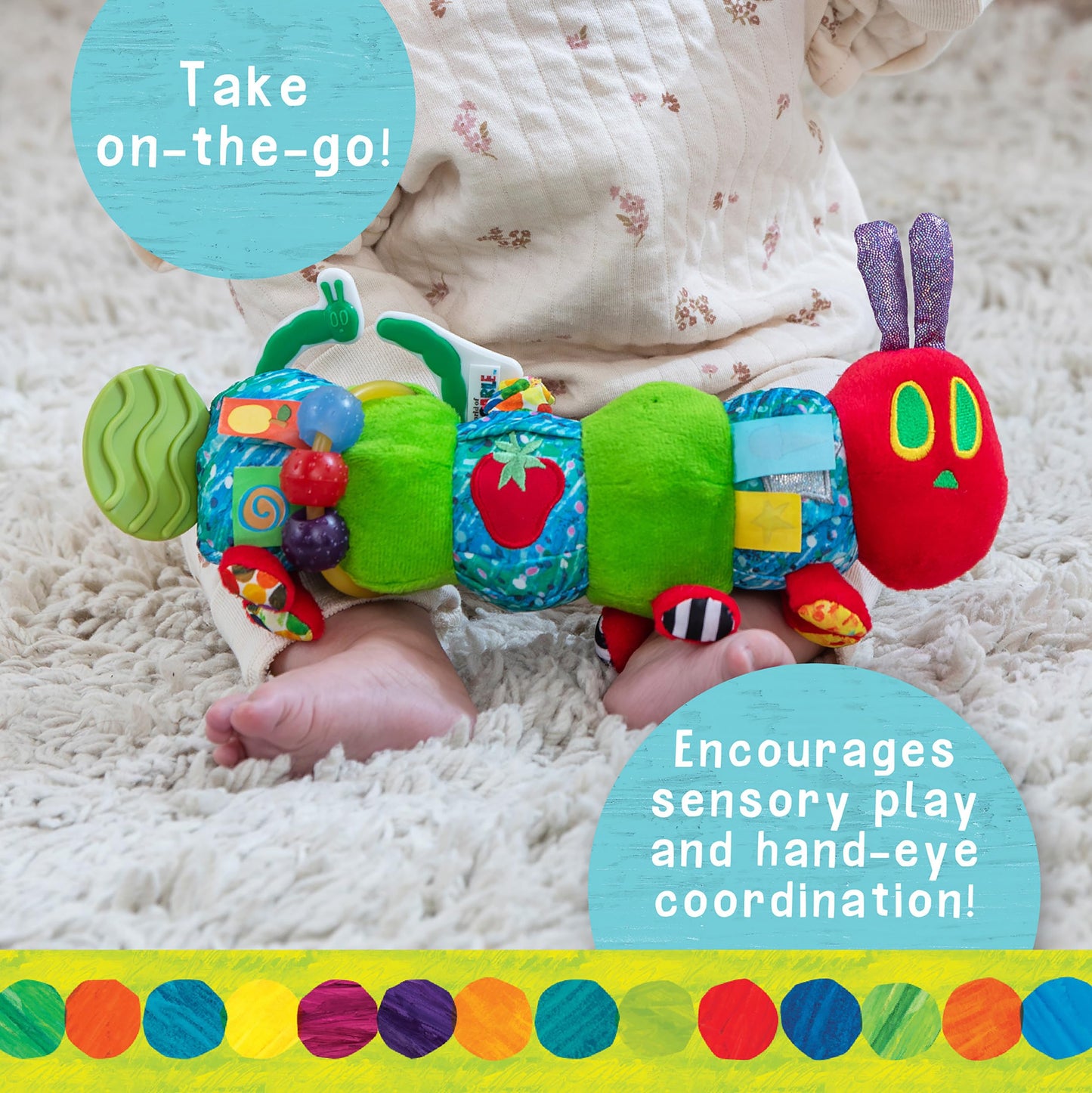 World of Eric Carle, The Very Hungry Caterpillar Activity Toy, Caterpillar