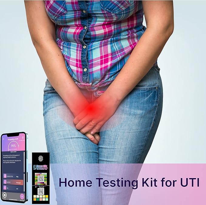 Wellness Urine Home Test Strips with Mobile App. Home Kidney Test Illustrated of Your Health Based on pH, Keto, Protein end More. UTI test strips for women. Urinalysis Test Strips. Liver Test.