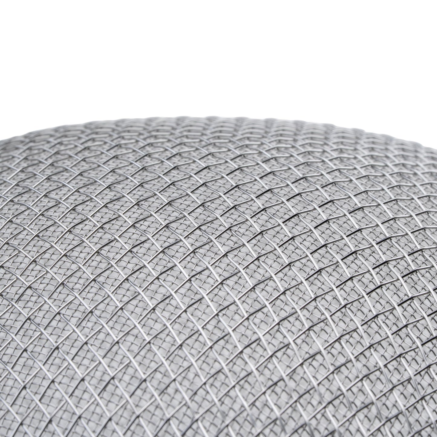 Winco MS2K-10D Strainer, 10.5-Inch Diameter, Double Fine Mesh, Medium, Stainless Steel, Tan