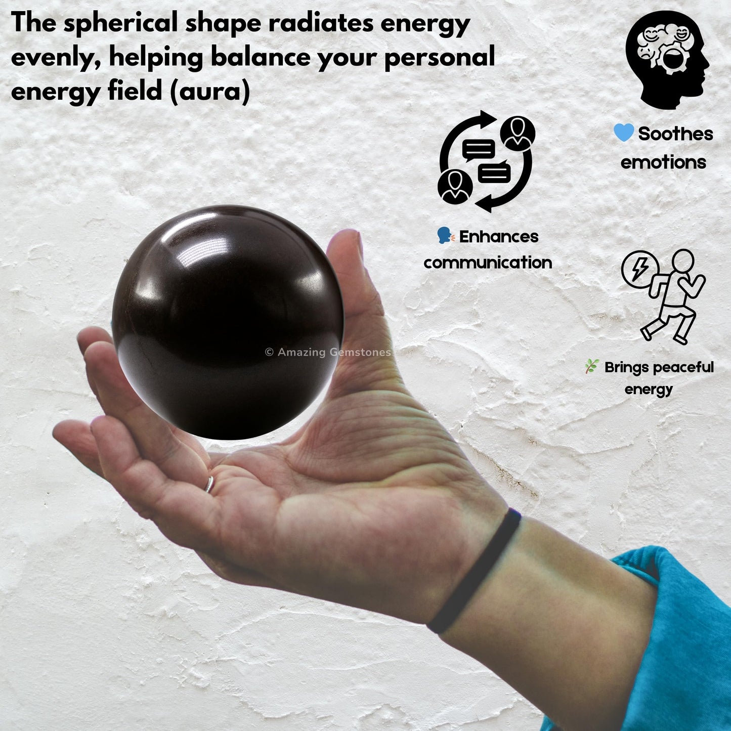 Amazing Gemstone Garnet Crystal Ball with Stand - 2 Inches Crystal Sphere Meditation Balls for Witchcraft and Decorative Balls