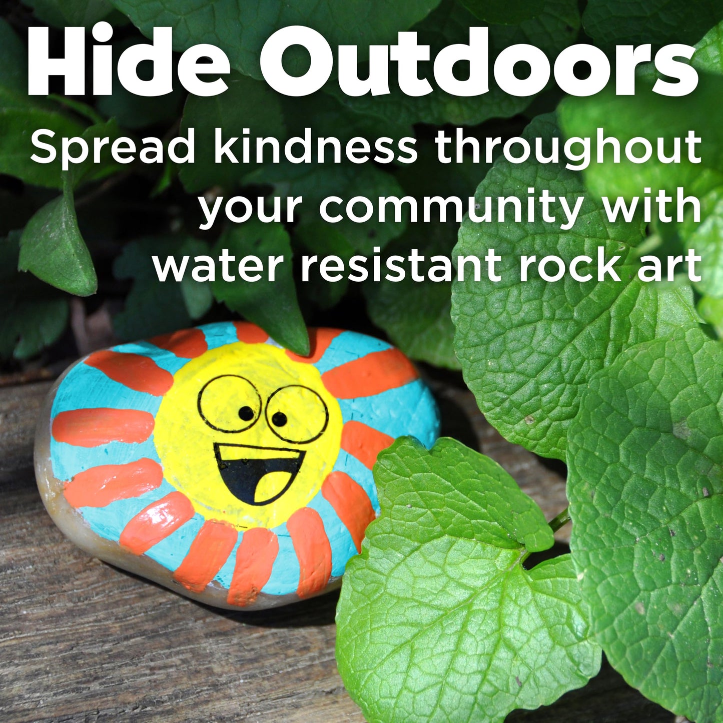 Creativity for Kids Rock Painting Kit - Hide and Seek Rock Kit, Arts and Crafts for Kids, Gifts for Kids (Ages 6+)