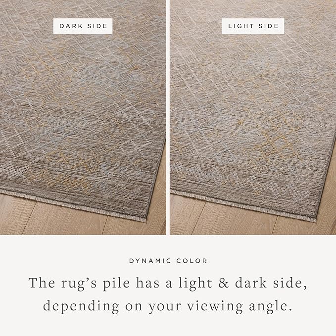 Loloi Amber Lewis Cali Collection CIL-03 Taupe/Multi 2'-7" x 8'-0", .25" Pile Height, Runner Rug