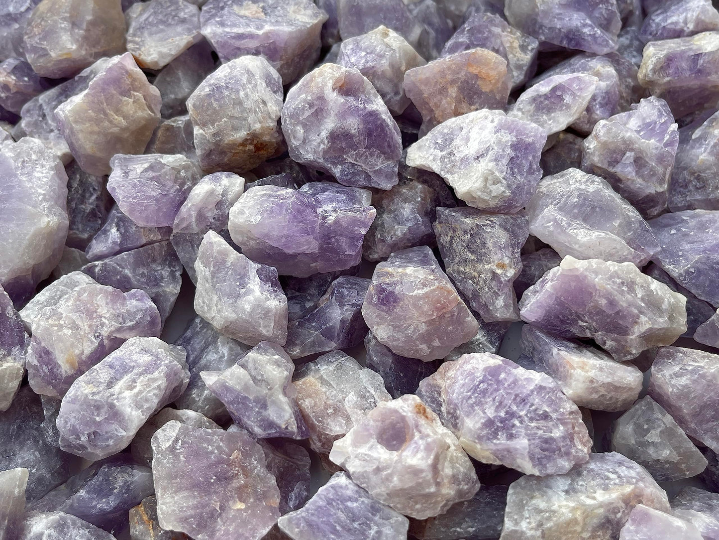 GAF TREASURES Wholesale Raw Amethyst Crystals, Natural Amethyst Stone, Natural Rough Amethyst Crystals, Amethyst Rough, Amethyst Healing Crystals (Amethyst, 0.5 Pound)