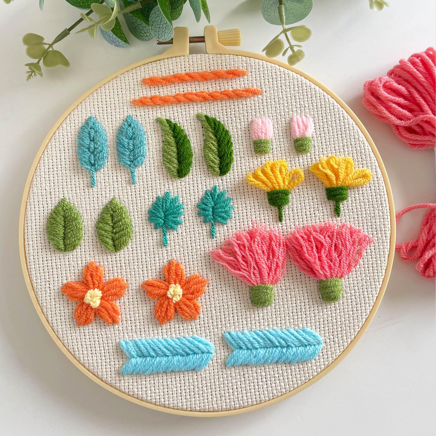 Myfelicity Punch nedle kit,Punch Needle Kits Adults Beginner,Learn Various Needlework Techniques for poking Embroidery