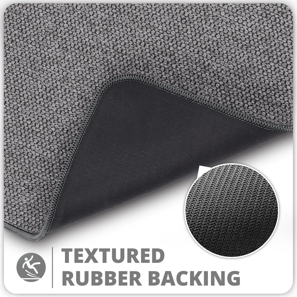 Bath Mat Ultra Thin Bathroom Runner Rugs (12 Sq Ft)