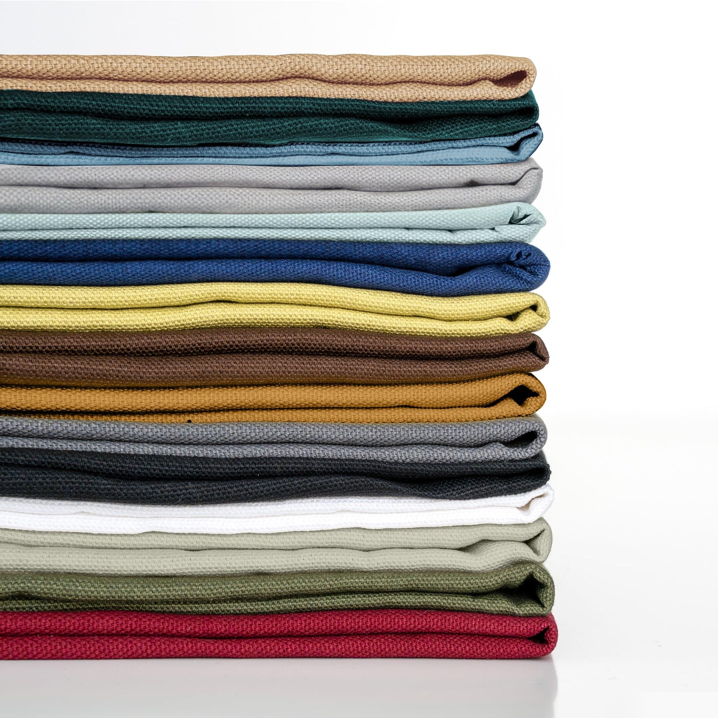 Simple&Opulence 100% Cotton Canvas Fabric 10oz. 59 Inch by The Yard, Nature Duck Fabric Textile Medium Weight for Painting, Sewing, Crafts, Embroidery, Bag, Handmade Home Decor(1 Yard, Khaki)