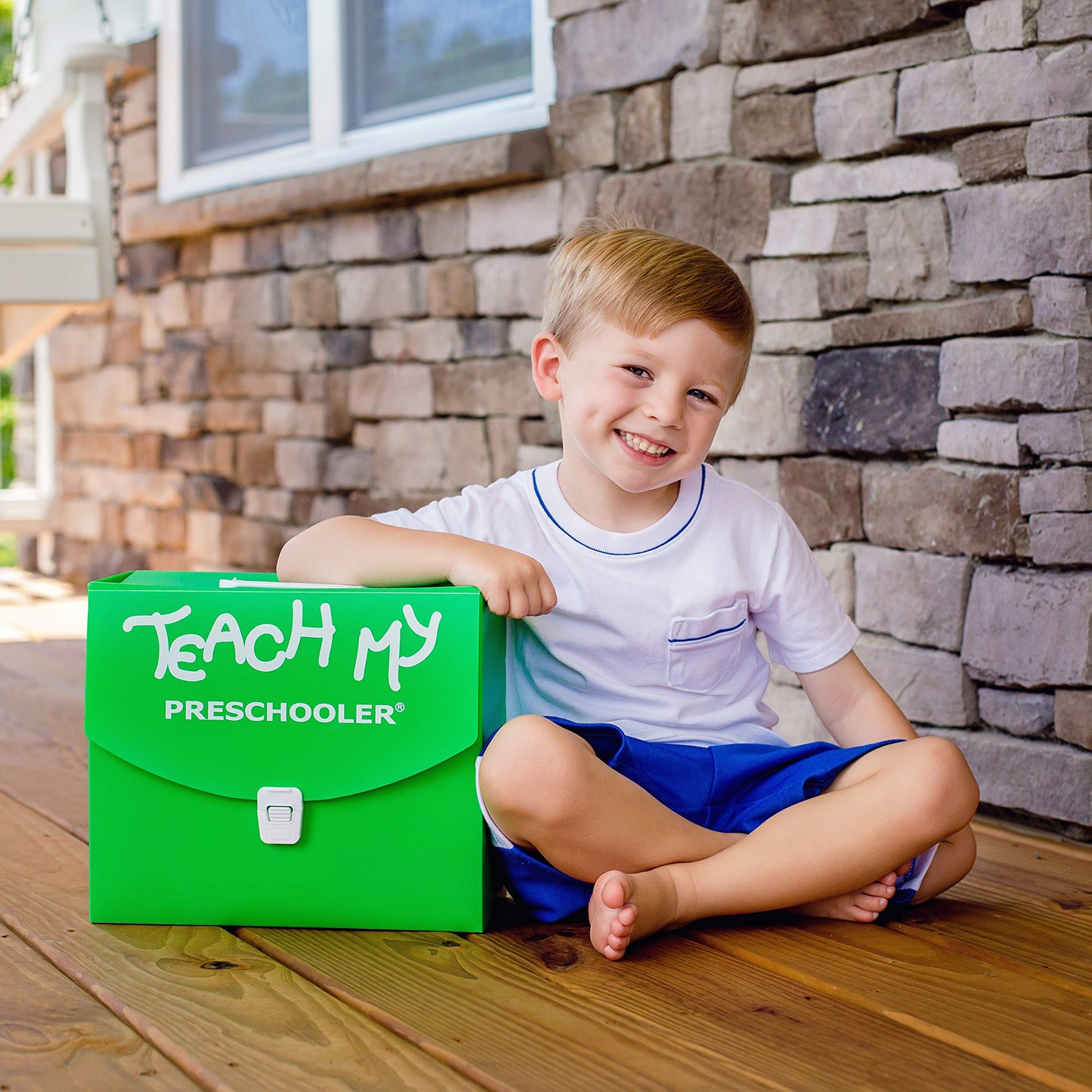 Teach My Preschooler Learning Kit: Screen-Free. Preschool Readiness. All-In-One Kit. Teach Reading, Printing, Numbers to 100, Early Math. 70+ pieces plus teaching guides and storage case. Age 3yrs+