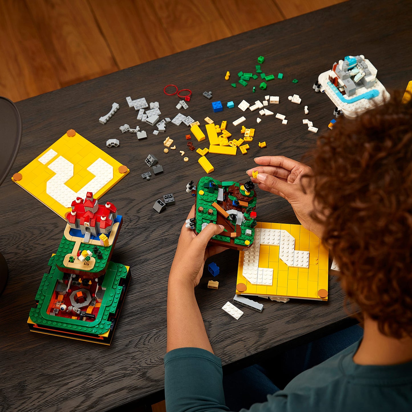 Lego Super Mario Fragezeichen-Block aus Super Mario 64