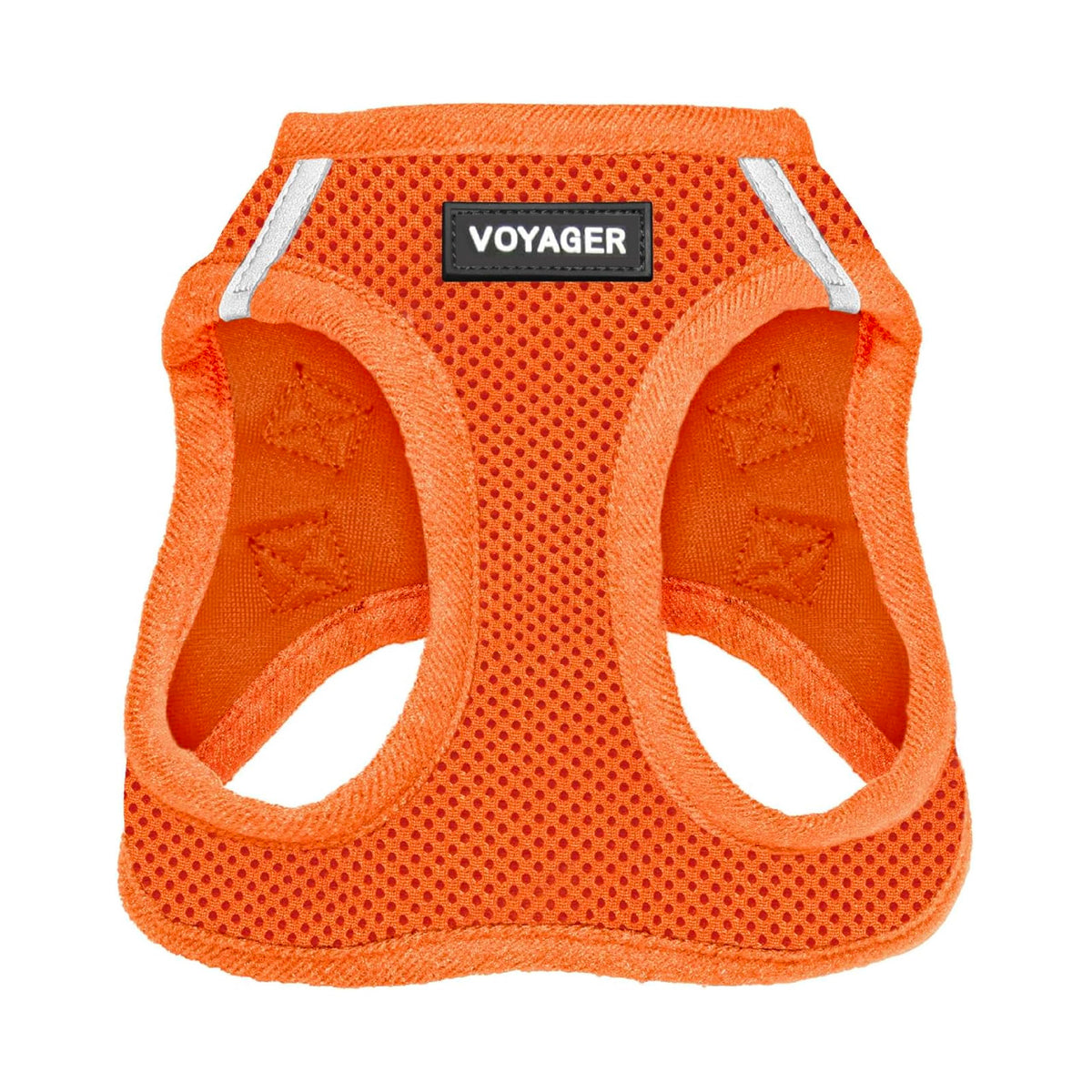 Voyager Step-in Air Dog Vest Harness - Orange/Black Trim, X-Large