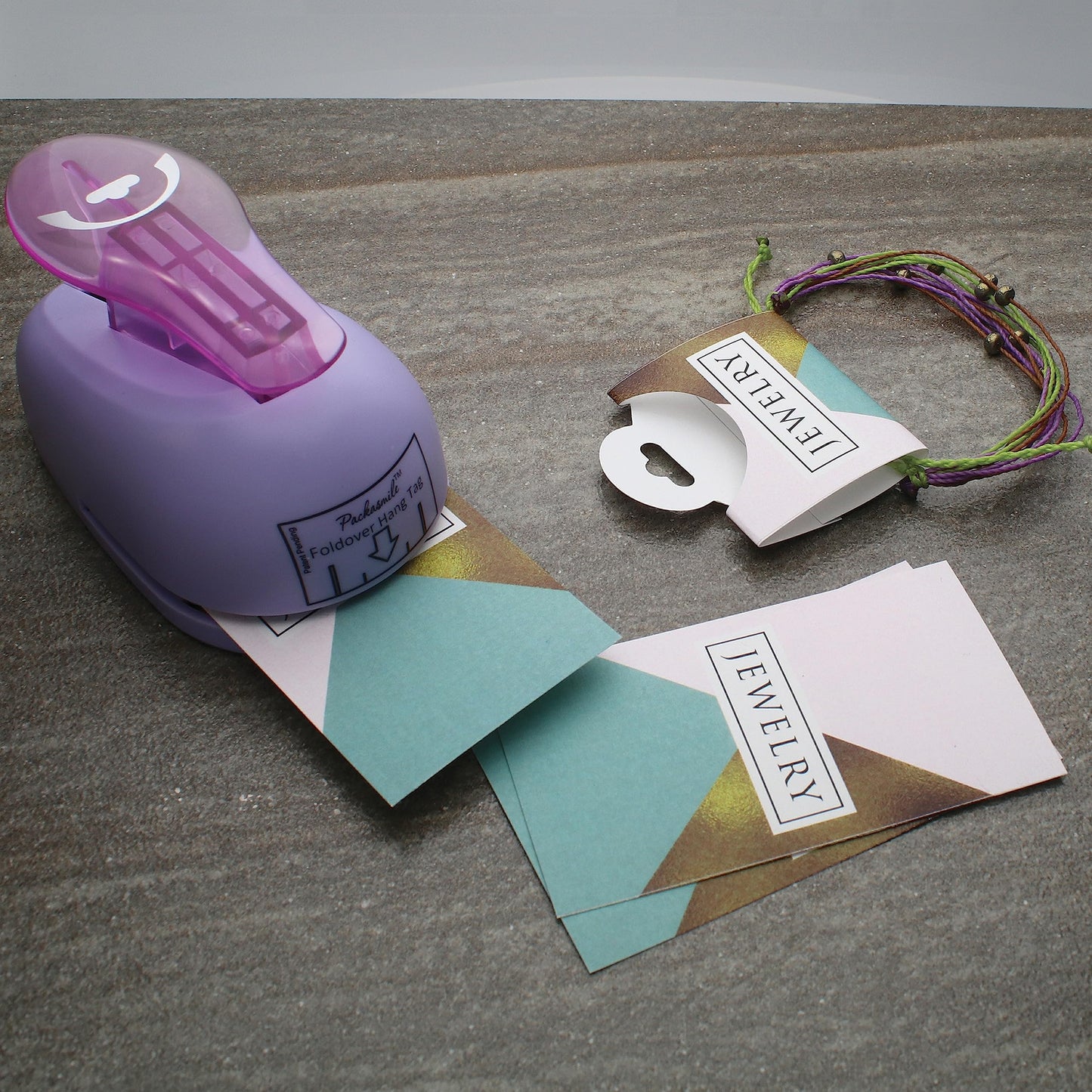 Foldover Hang Tag/Display Punch