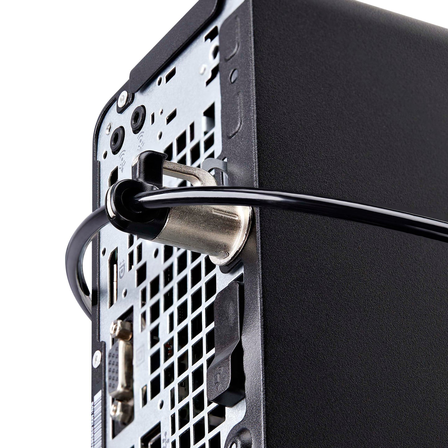 StarTech.com Laptop/Desktop & Peripheral Lock Kit, Theft-Deterring Security Lock, K-Slot, 10ft (3m) Steel Cable, 3X Devices