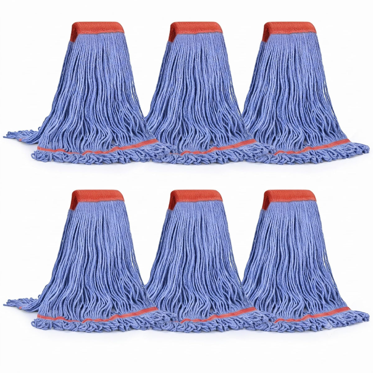 Matthew Cleaning Commercial Mop Head Replacement (6 Count)