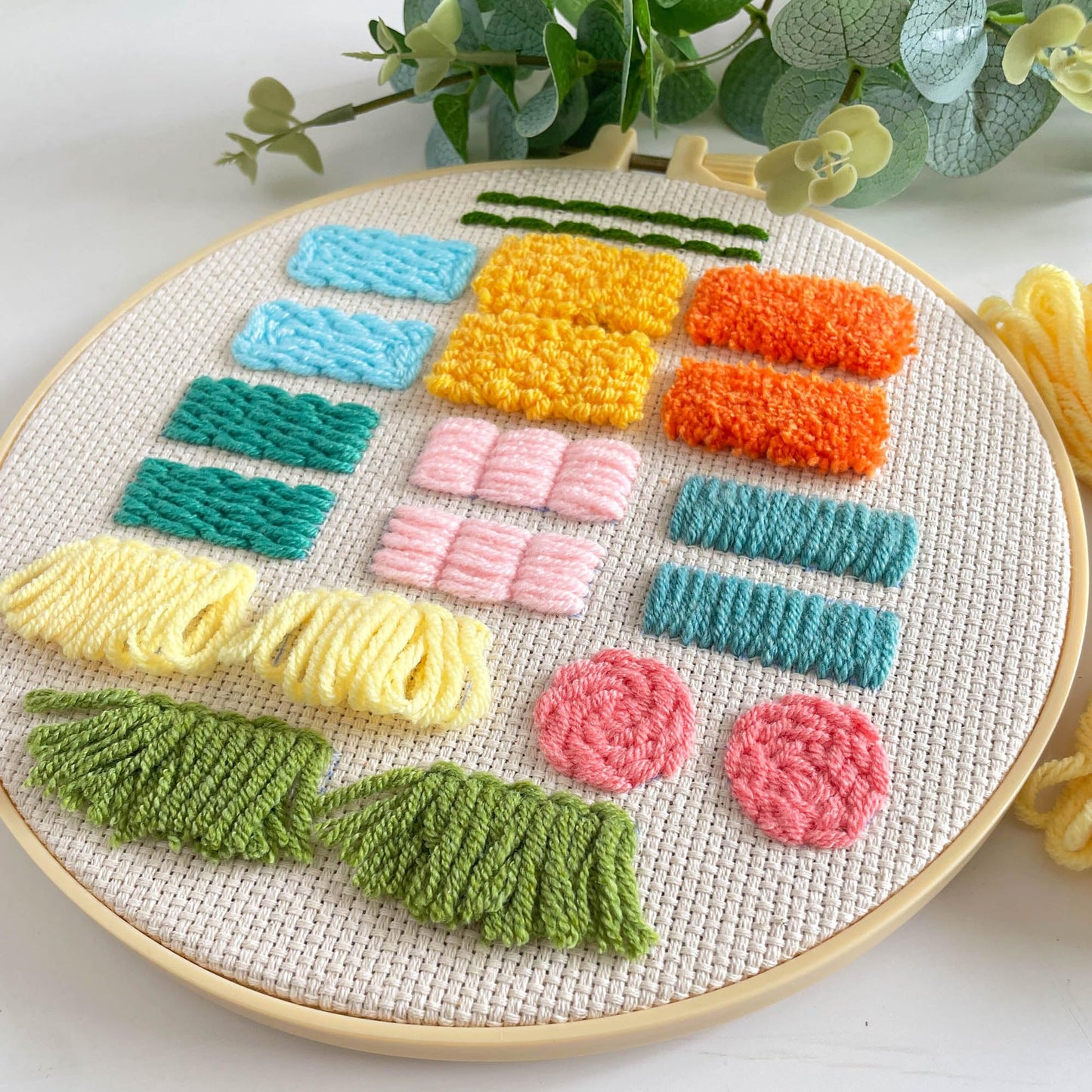 Myfelicity Punch nedle kit,Punch Needle Kits Adults Beginner,Learn Various Needlework Techniques for poking Embroidery
