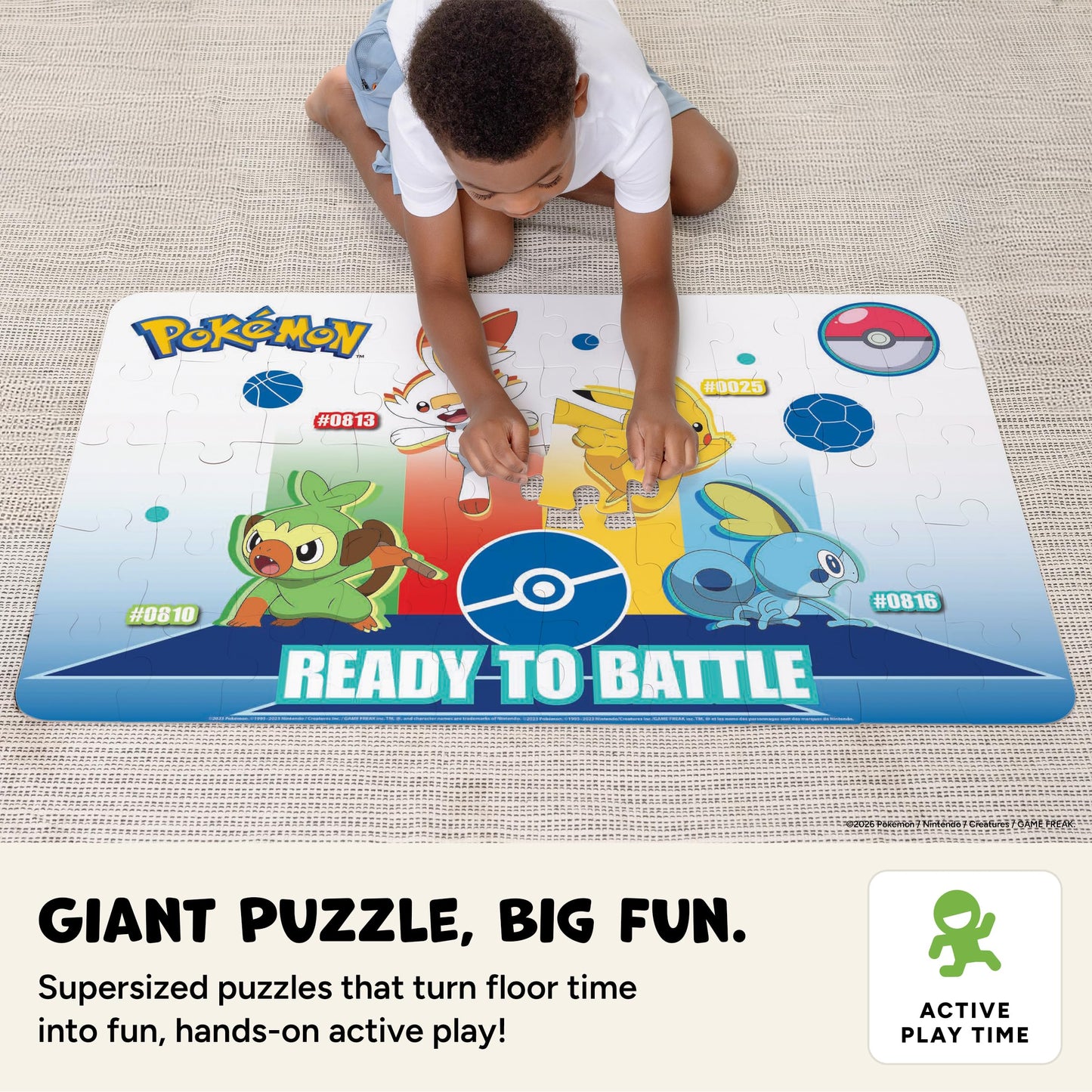 As a Template can we use This: Buffalo Games - 50 piece Giant Floor Puzzle - Pokemon (Input License) - Educational Puzzles for Kids Ages 4 and up - Large Pieces - 2 feet x 3 feet