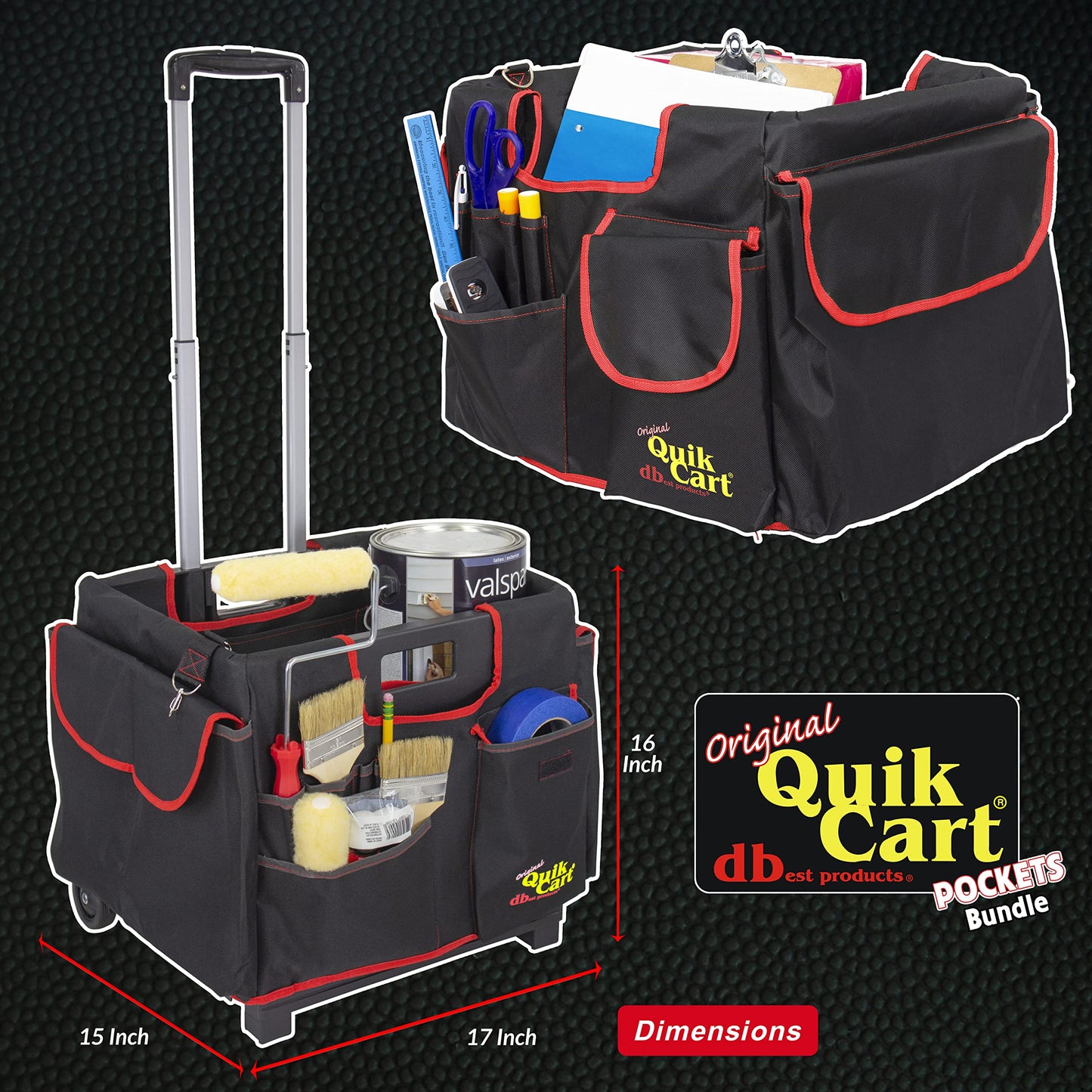 dbest products Quik Cart Pockets Bundle