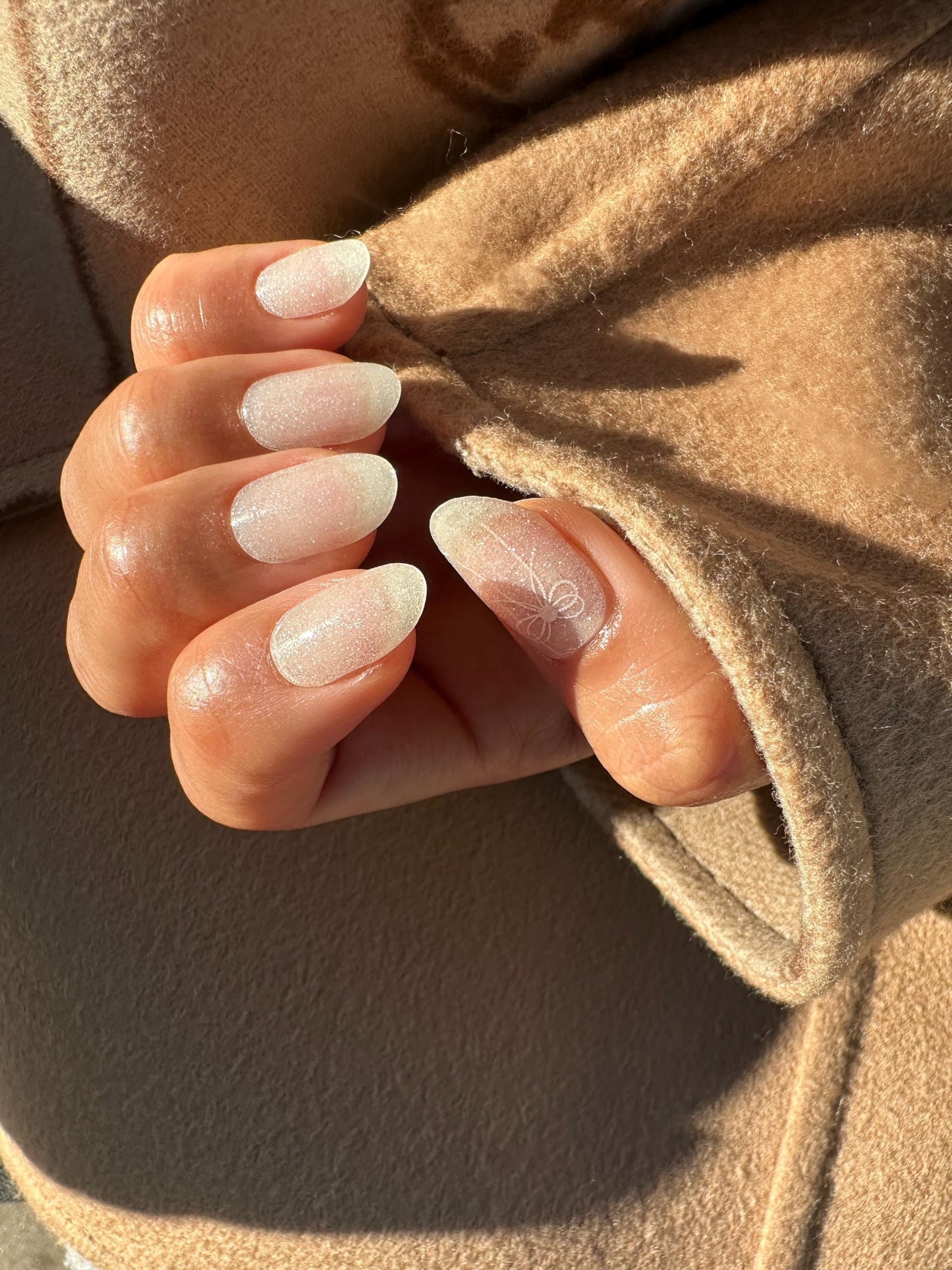 Nova Nails Semi Cured Gel Nail Strips (Silver Belle)