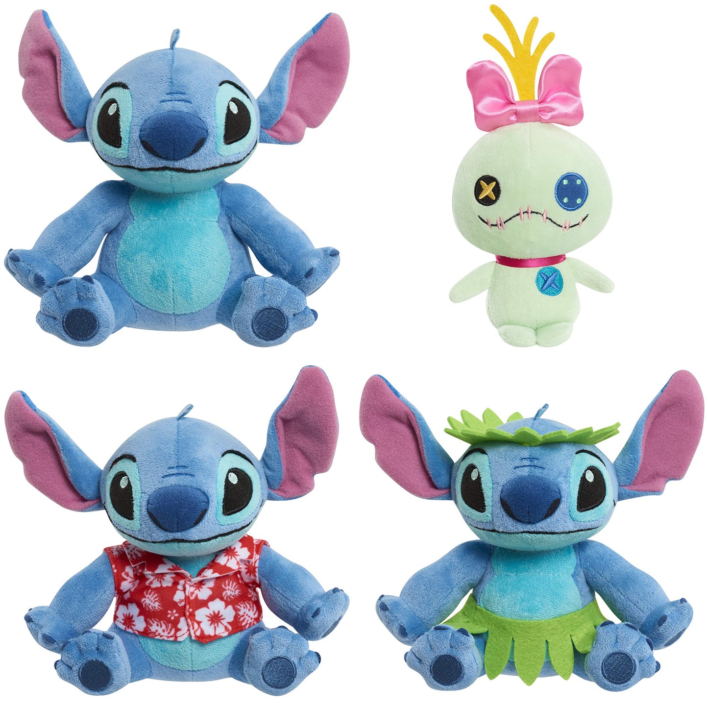 Disney Lilo & Stitch Bean Plush Scrump, Kids Toys for Ages 2 Up by Just Play