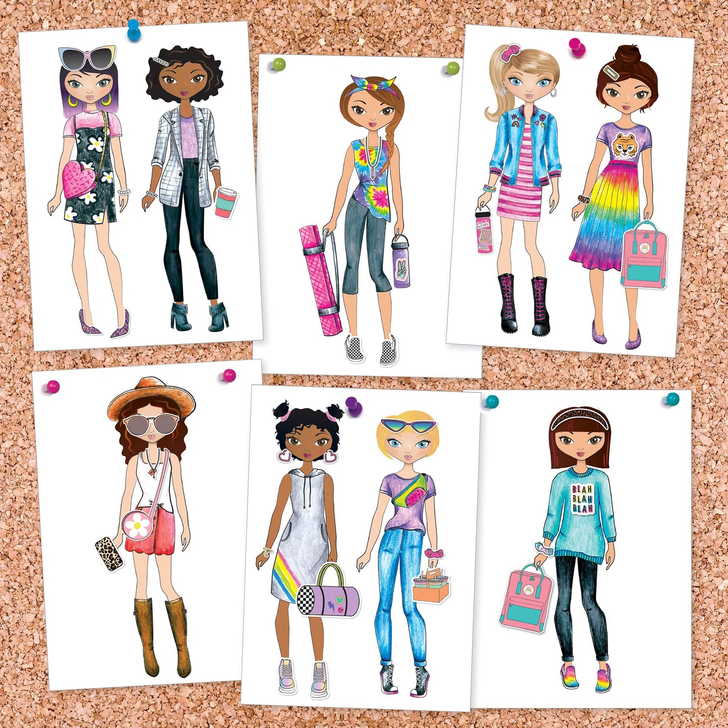 Fashion Angels Fashion Design Light Up Sketch & Tracing Pad, Includes Holographic Carrying Case, USB, Ultra Thin Tablet, 350+ Stencils & Stickers, Ages 8+