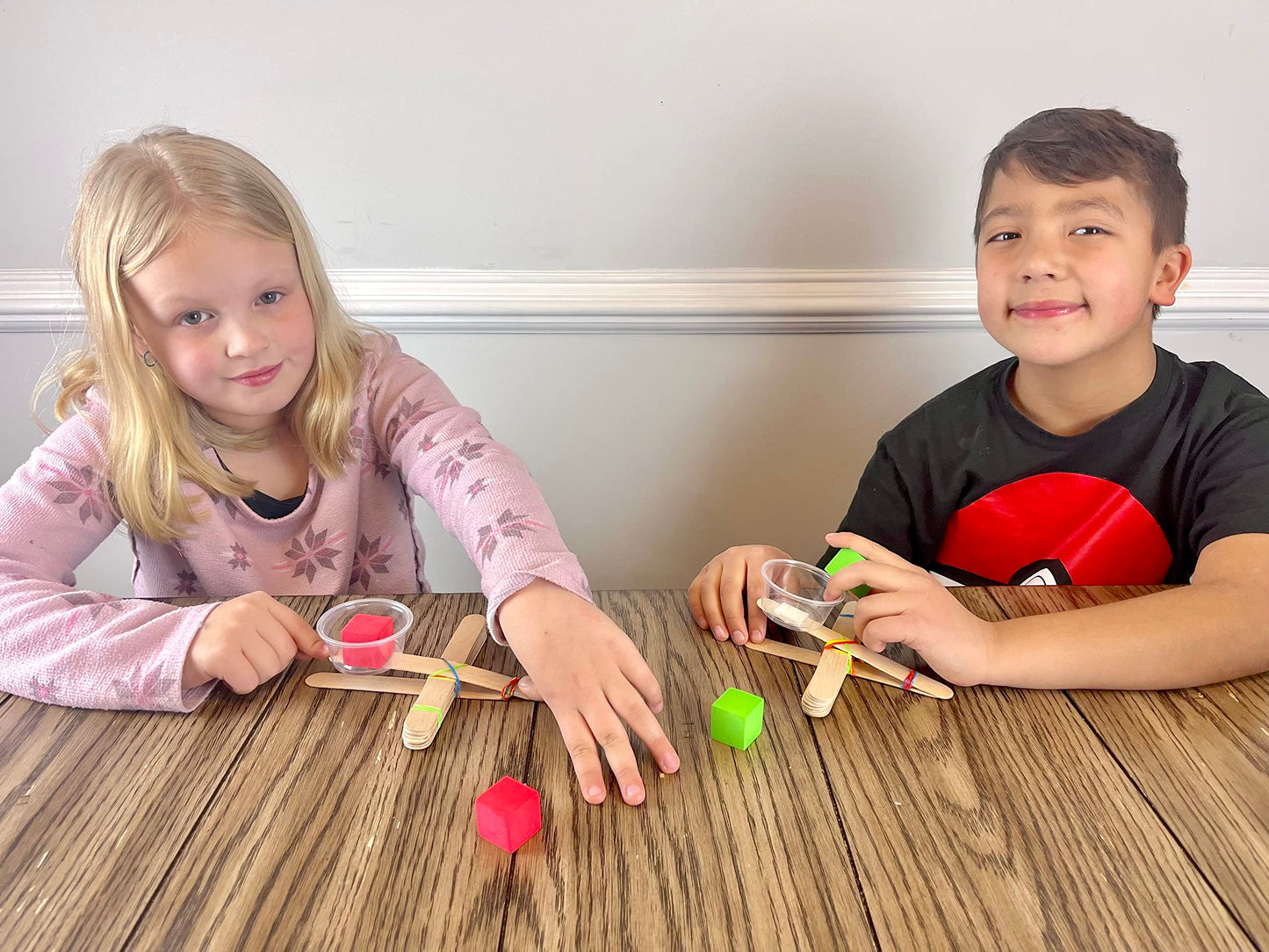Catapult Kit, 5-Pack – Build 5 Mini Catapults, Complete STEM Project Kit for Classrooms and Groups, Ages 8+