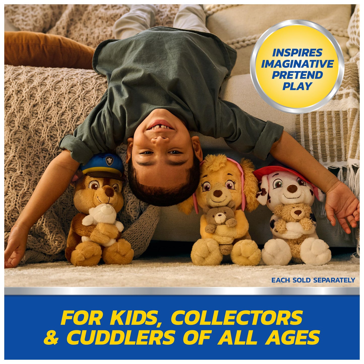Paw Patrol GUND Skye with Kai Teddy Bear, Official Skye Plush Toy, Dog Stuffed Animal for Ages 1 and Up, 9.5”
