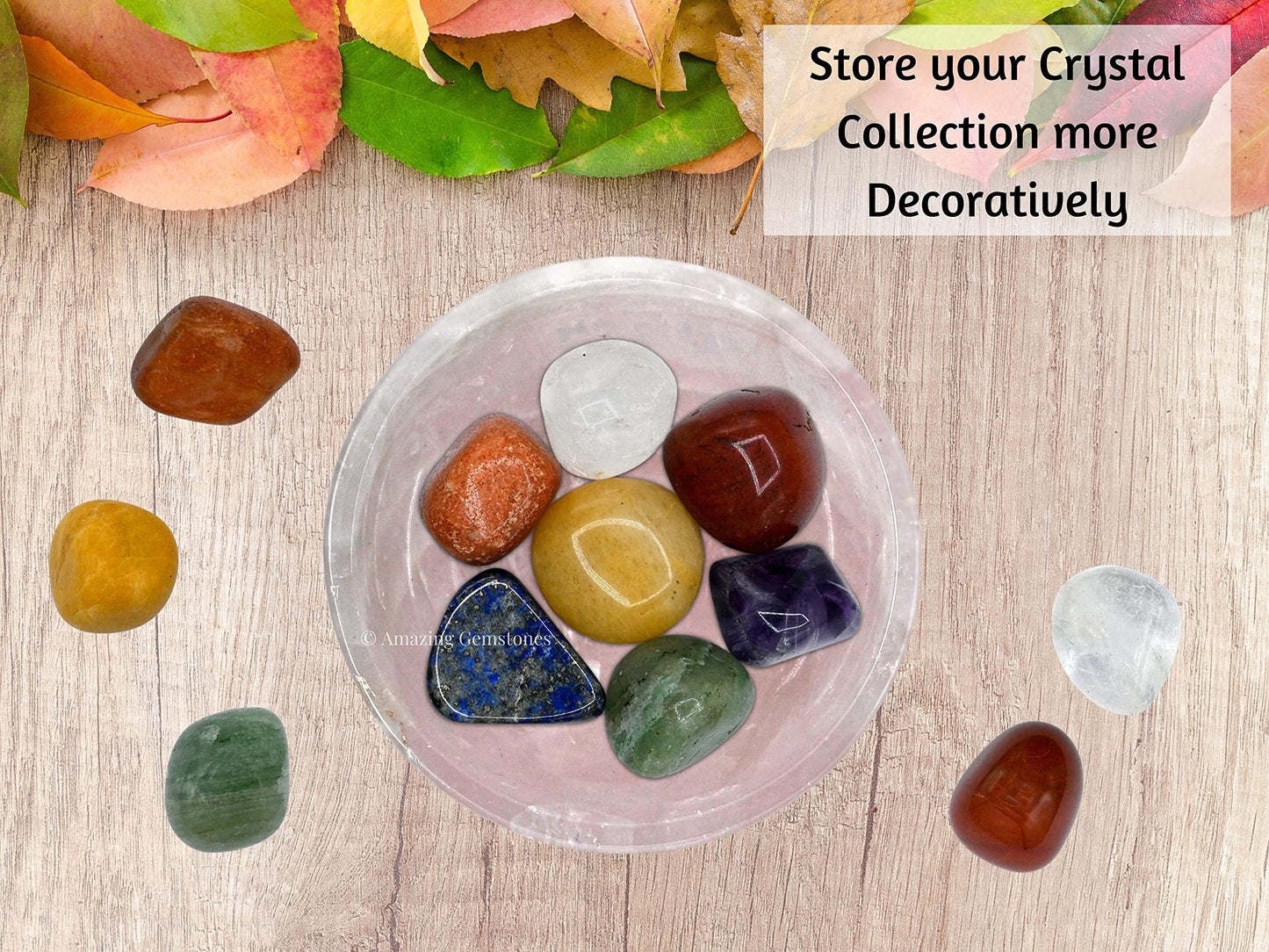 Rose Quartz Crystal Bowl - 2 Inch Decorative Bowls for Room and Home Decor - Gemstone Healing Crystals for Elegant Display, Positive Energy Balance and Gift