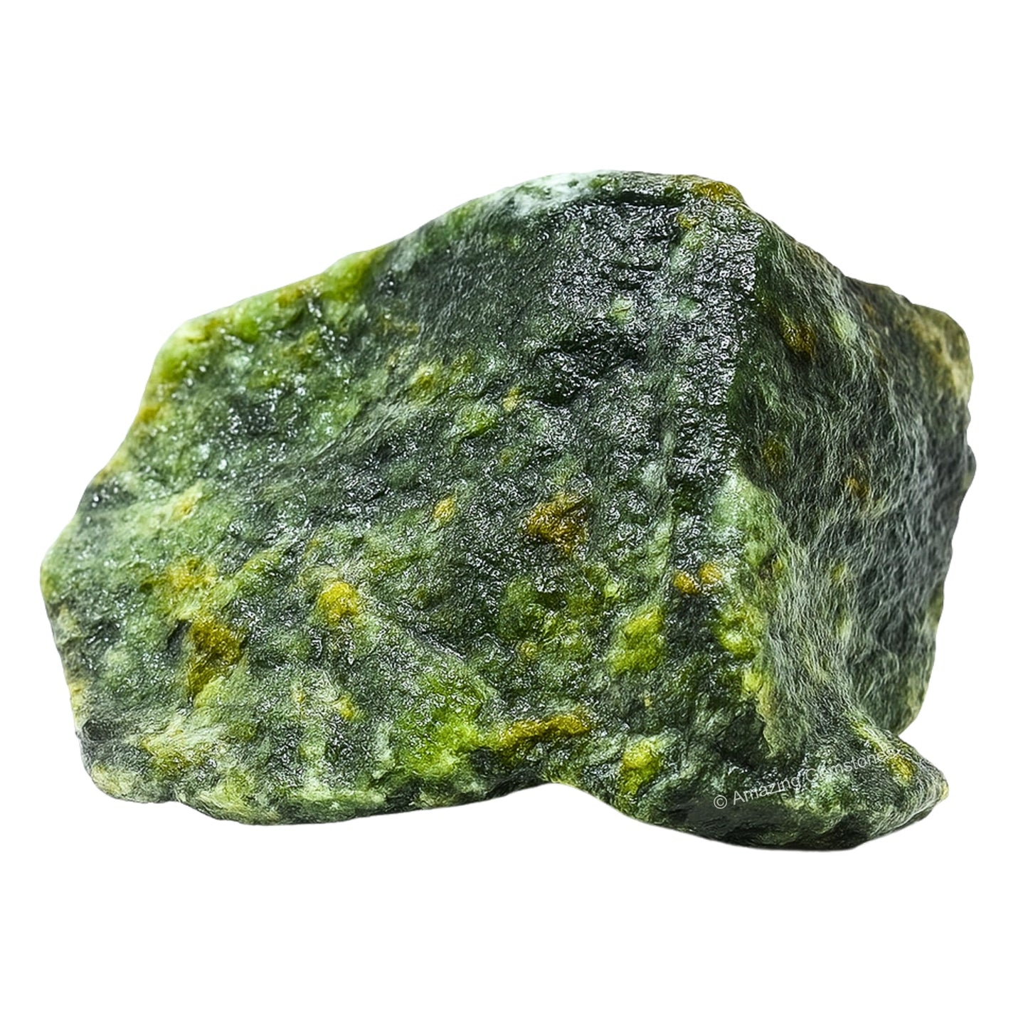 Amazing Gemstone Green Jade Raw Crystals and Healing Stones, Natural Rocks for Tumbling - DIY Raw Stones and Crystals, 2 Pieces