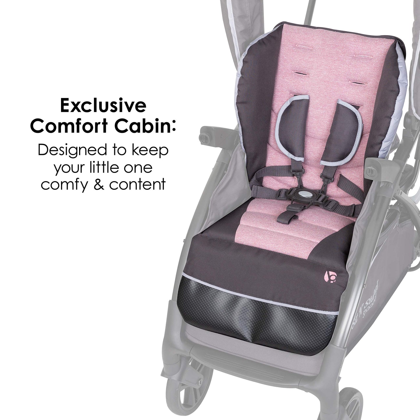 Baby Trend Sit N' Stand® 5-in-1 Shopper Stroller, Cassis
