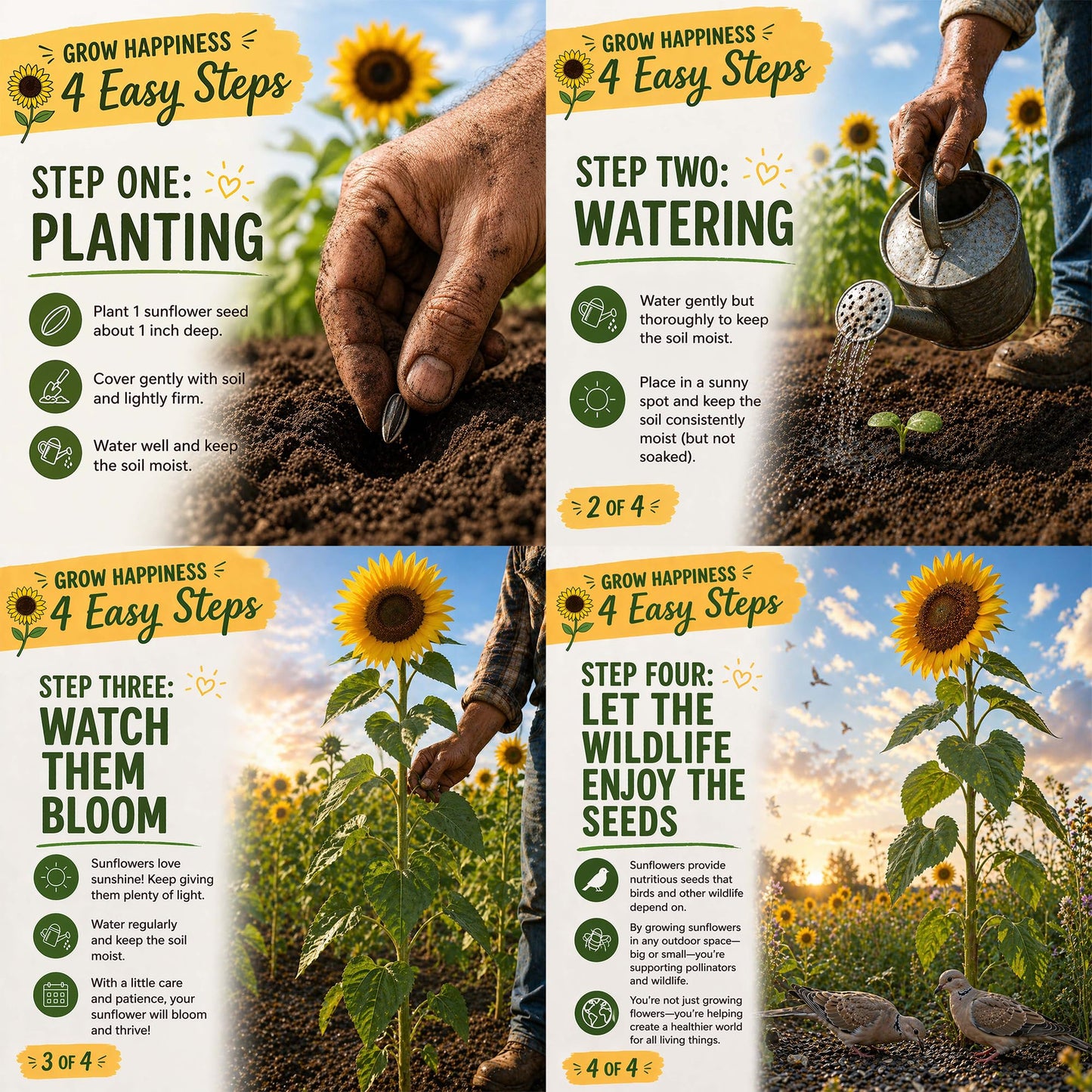 TnT Seed Company Sunflower Seeds for Planting, 5 lb Bag (1/4 Acre), Food Plot Seed for Deer, Birds, Pheasants & Doves, Bulk Sunflower Seeds for Gardens, Pollinators & Cover Crop