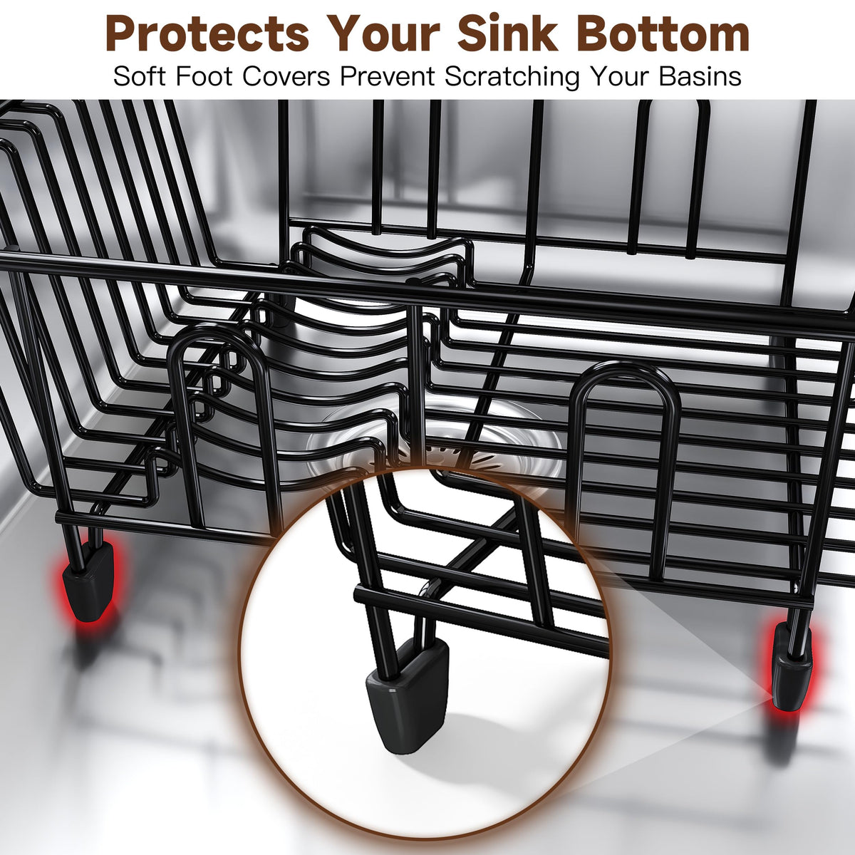 in Sink Dish Drying Rack