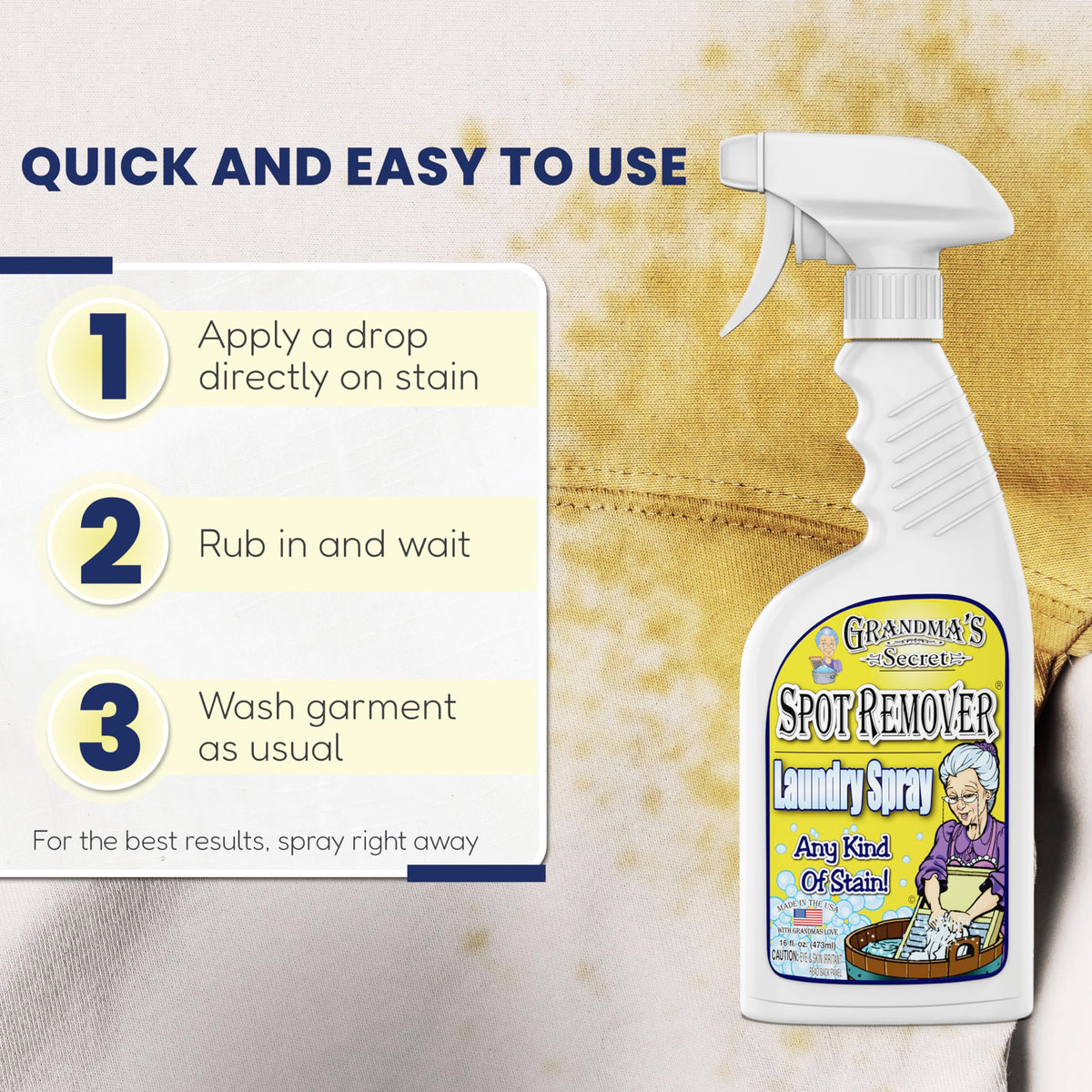 Spot Remover Laundry Spray (32 Fl Oz)