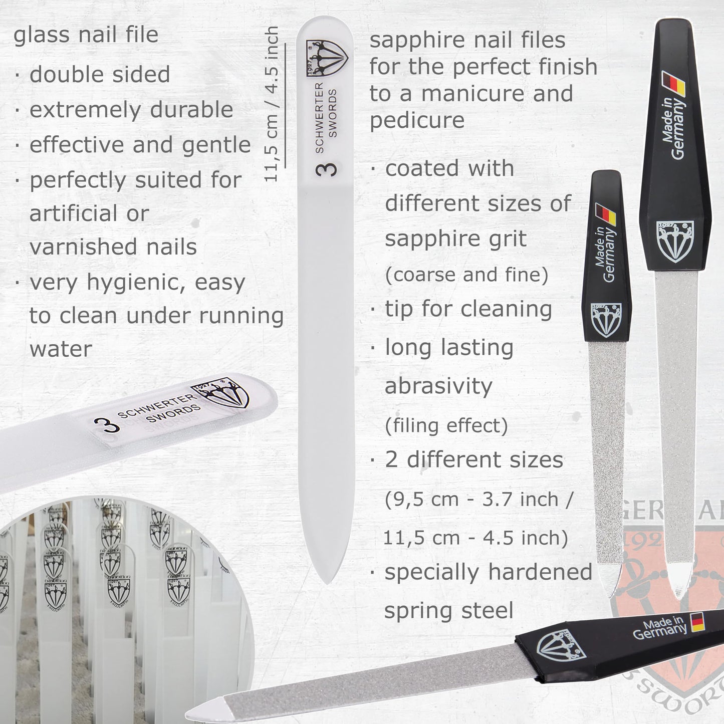 3 Swords Germany – manicure pedicure set kit (141)