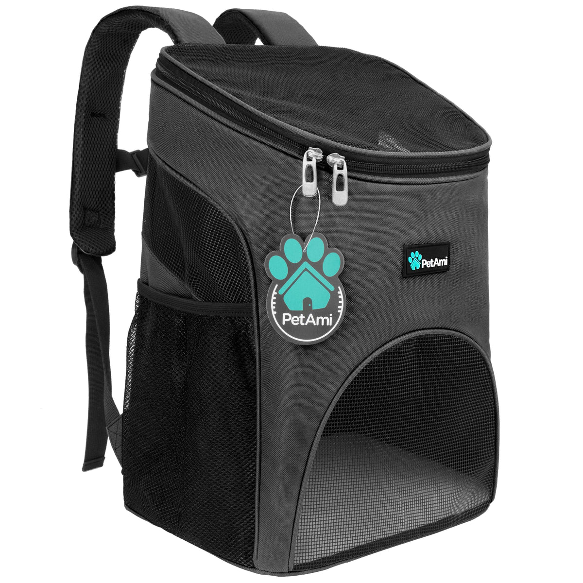 PetAmi Cat Backpack Carrier for Small Dogs and Large Cats, Airline Approved