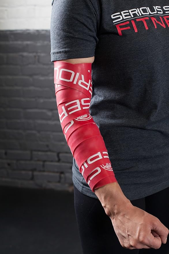 Serious Steel Mobility & Recovery (Floss) Bands |Compression Band | Tack & Flossing Band (7' L x 2" W)