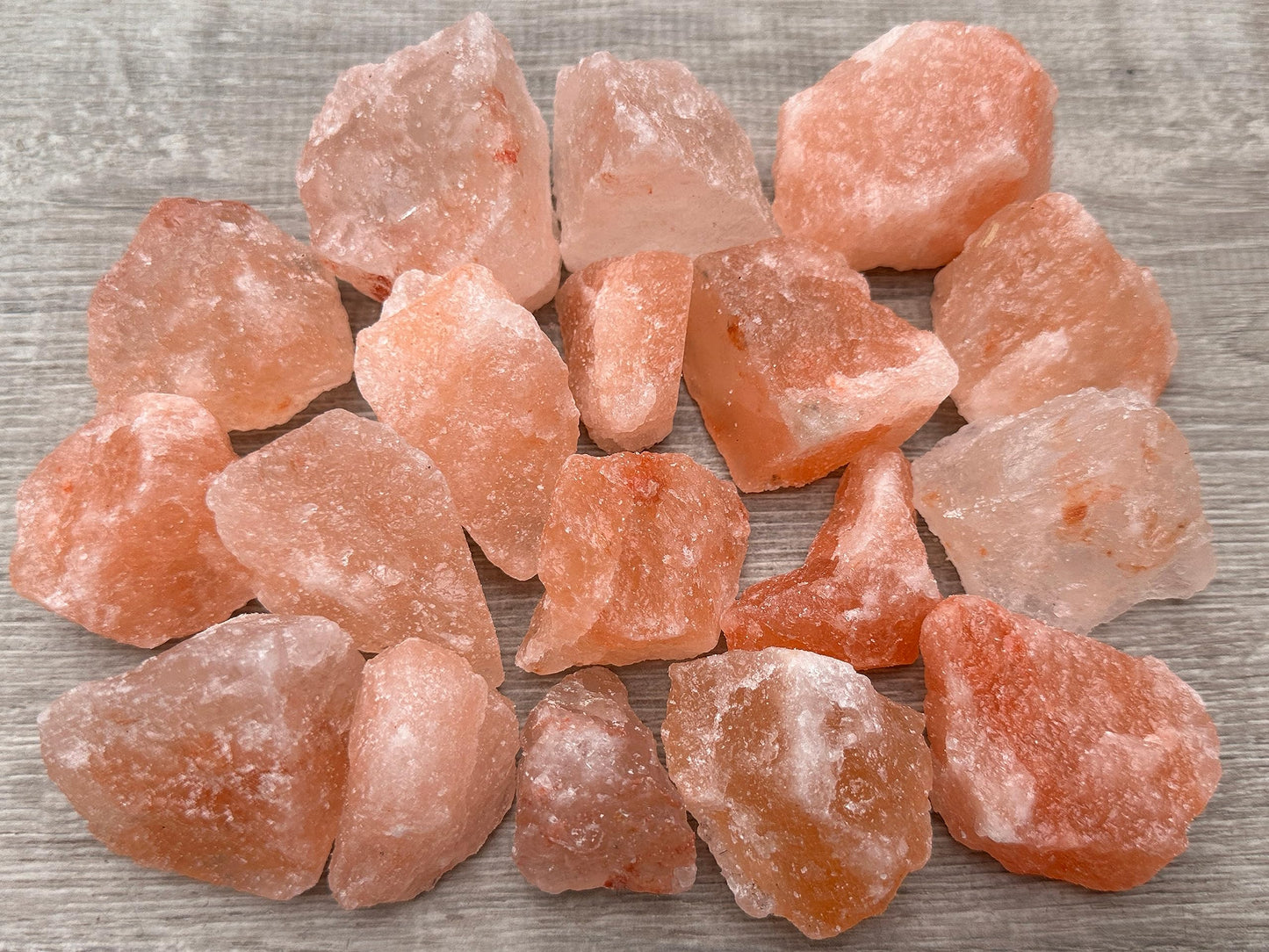 1 Pound Natural Himalayan Salt Chunks, Large Himalayan Salt Rough Crystals, Chunky Crystals, Pink Sea Salt, Crystal Rocks