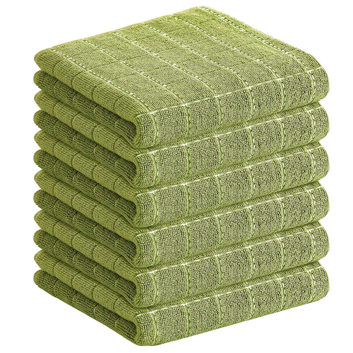 100% Cotton Terry Kitchen Towels (6 Count)