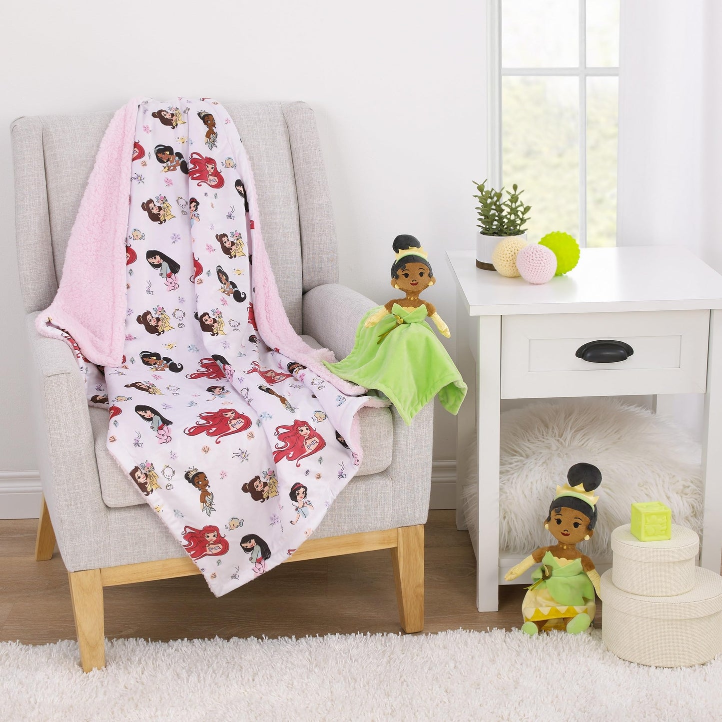 NoJo Disney Princess Tiana Plush Stuffed Character Super Soft, Cuddly Toy, Ideal Keepsake Gift for Kids