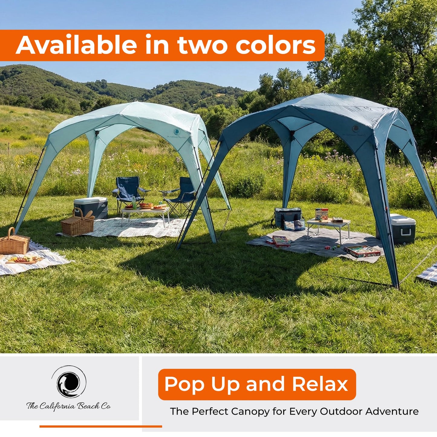 Pop ’N Go® Beach Canopy – Windproof, Beach Tent with Quick Setup, UV Shade, Lightweight & Portable Design – Perfect for Beach Days, Outdoor Play, Camping & Family Adventures (Sweet Mint)