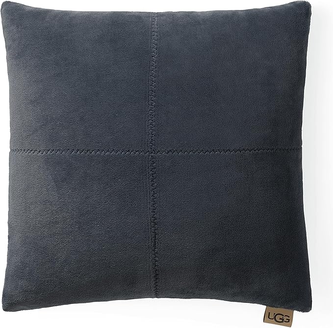 UGG Remina Twin Comforter Set 4 Piece Bed in a Bag with Throw Blanket, Decorative Pillow, Sham, and Reversible Comforter Hypoallergenic Washable College Dorm Bedding, Twin XL, Navy Blue