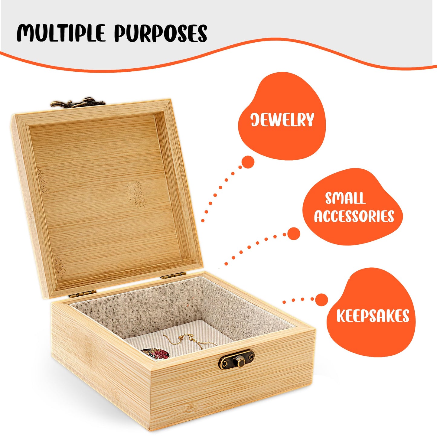 BJDAMAI Trinket Keepsake Decorative Memory Jewelry Storage Box, Personalized Cute Cool Novelty Mini Practical Trendy Tiny Artsy Western Country Gifts (Letter J)