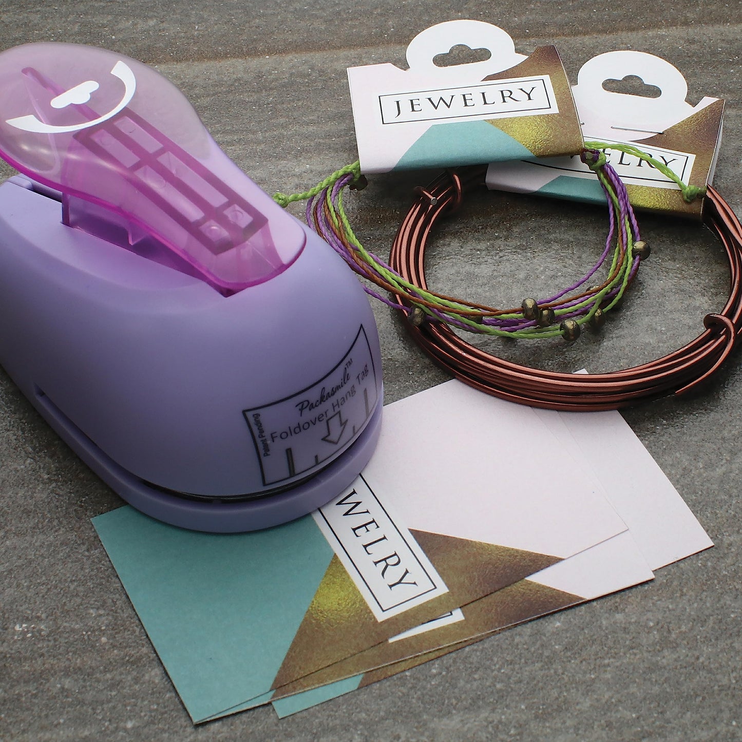 Foldover Hang Tag/Display Punch