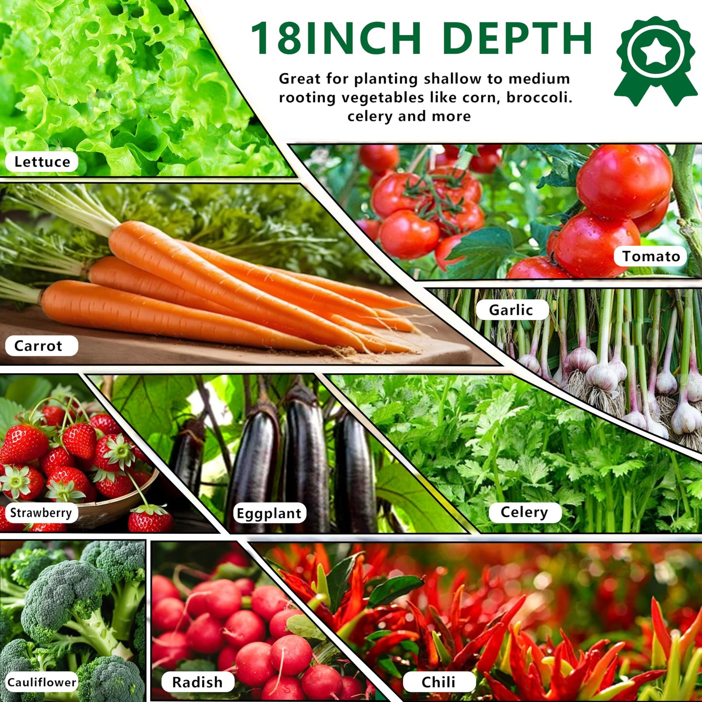 DIIYIV 12x2x1.5FT Galvanized Raised Garden Bed,Vegetable Boxes-Rectangle Metal Flower Box,Large Planter Raised Beds Outdoor Garden for Planting,Fruit,Herb-Black