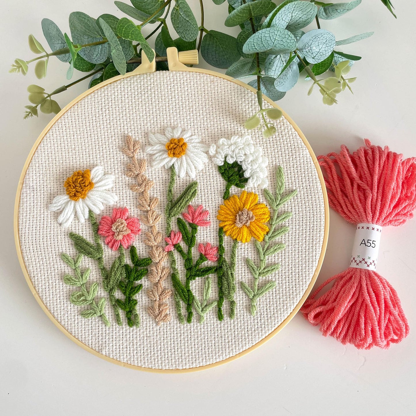 Myfelicity Punch nedle kit,Punch Needle Kits Adults Beginner,Learn Various Needlework Techniques for poking Embroidery