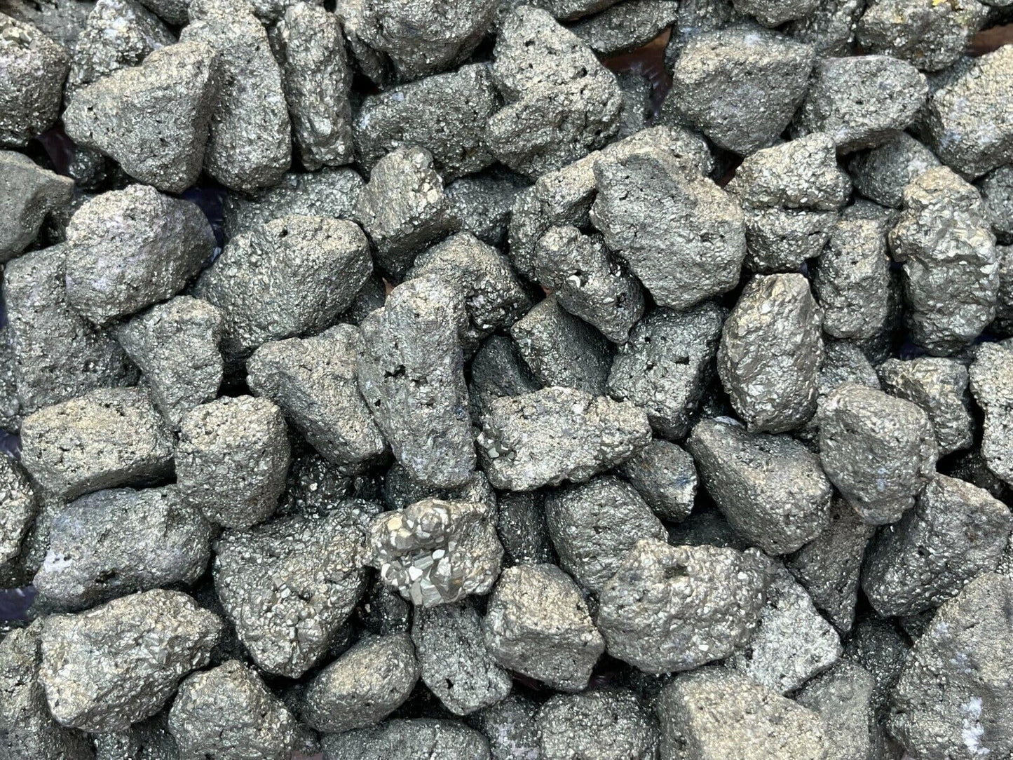 GAF TREASURES Wholesale Raw Pyrite Crystals, Natural Pyrite Stone, Natural Rough Pyrite Crystals, Pyrite Rough, Pyrite Healing Crystals (Pyrite, 0.25 Pound)