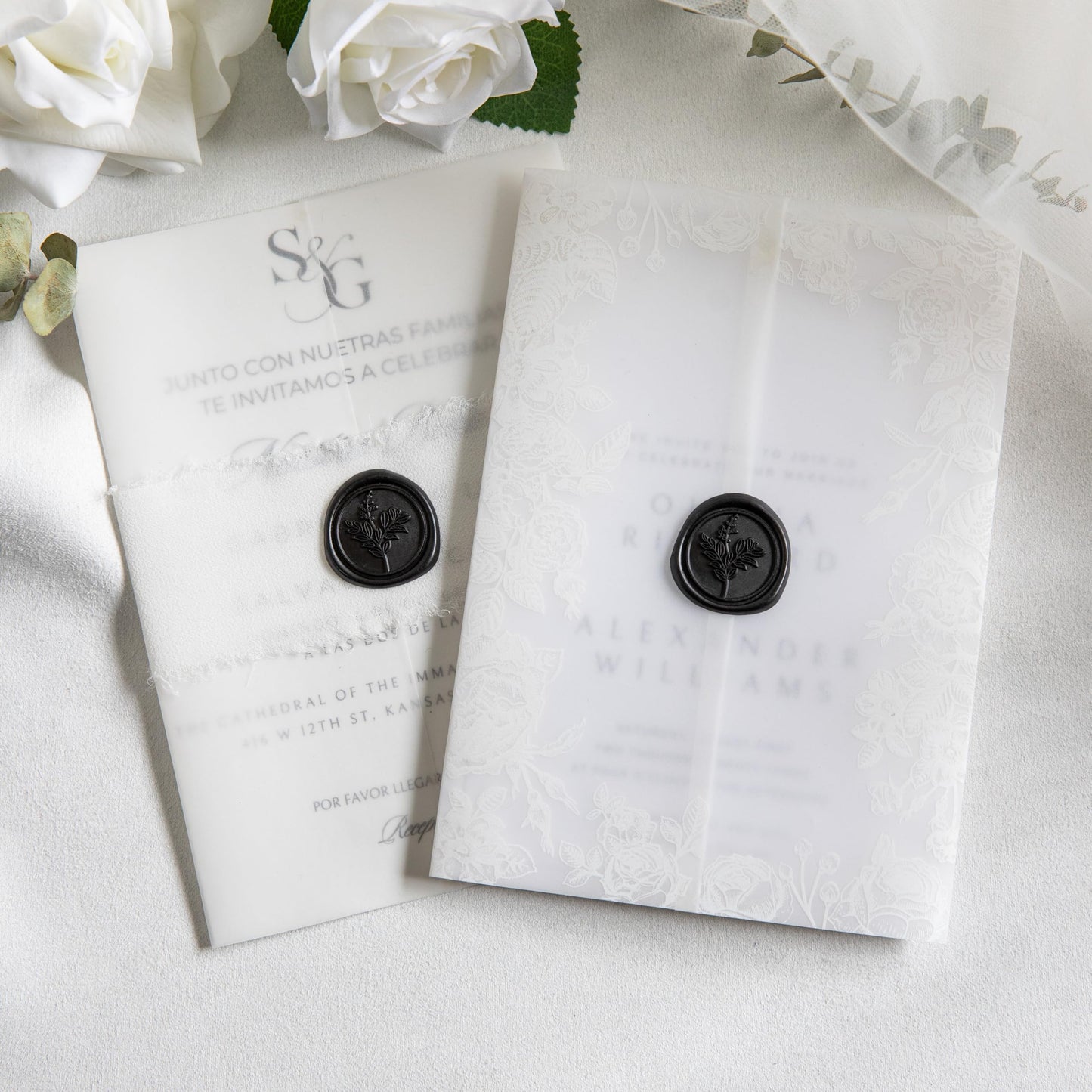Uwilowe 60 Pcs Black Wax Seal Stickers, Wedding Invitation Accessories Wax Stickers - Peferct for Wedding Accessories Sticker, Gift Box Craft Wrapping, Christmas Cards Envelope Seals