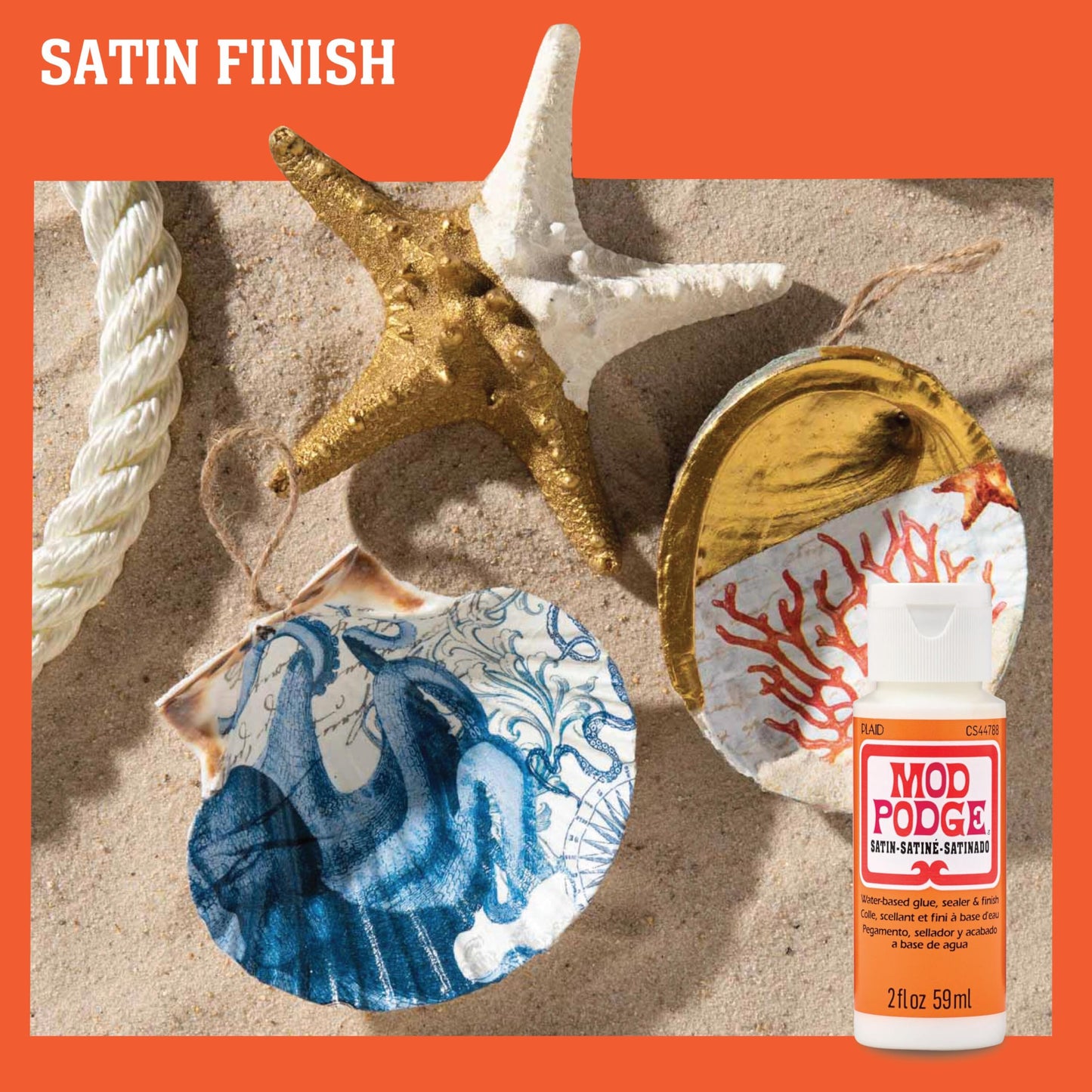 Mod Podge, Essential Decoupage Kit, Featuring 8 Formulas and 10 Tools, Perfect for DIY Arts and Crafts Projects