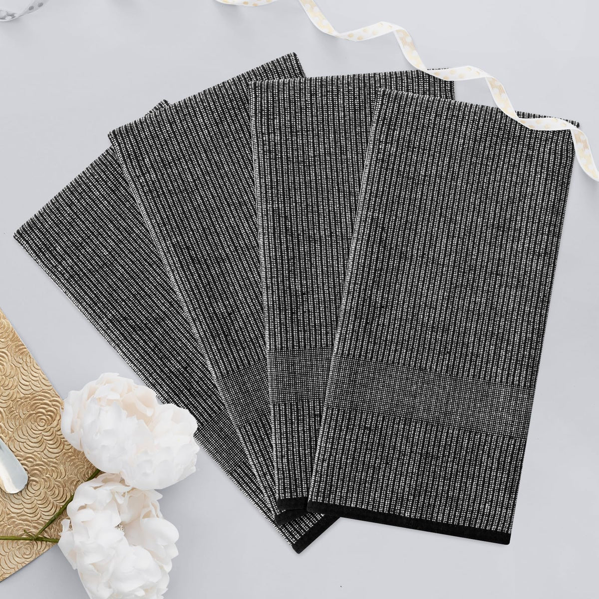 380 GSM Cotton Premium Kitchen Towels 3 Pack (3 Count)