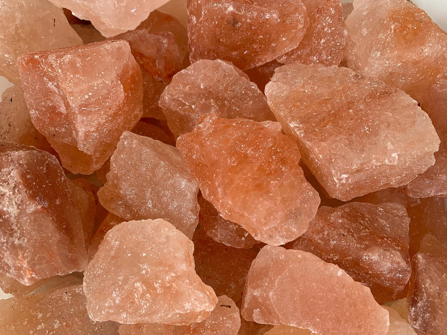 1 Pound Natural Himalayan Salt Chunks, Large Himalayan Salt Rough Crystals, Chunky Crystals, Pink Sea Salt, Crystal Rocks